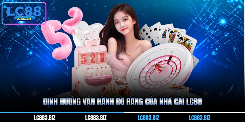 Định hướng vận hành rõ ràng của nhà cái LC88